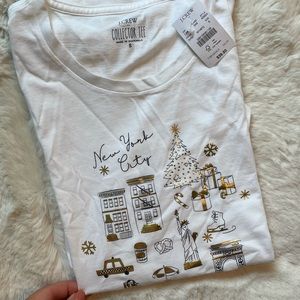 J.Crew New York Christmas tee